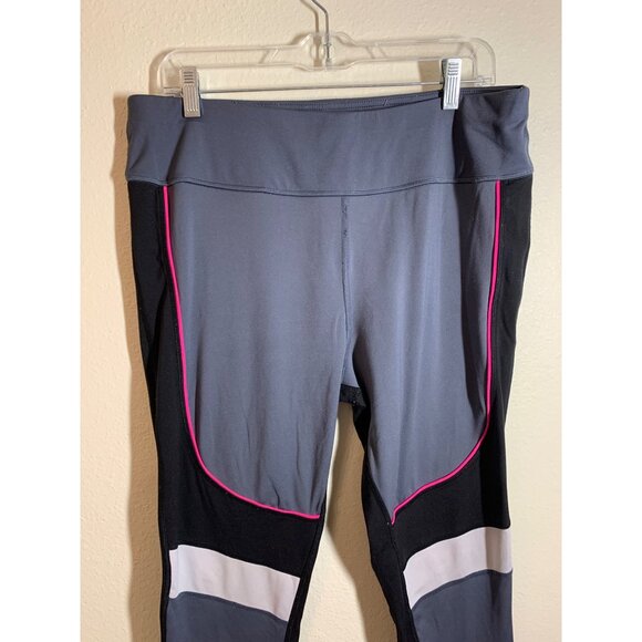 Avia Athletic Workout Leggings Women's Size XXL (20) Gray AD7 - Picture 2 of 7